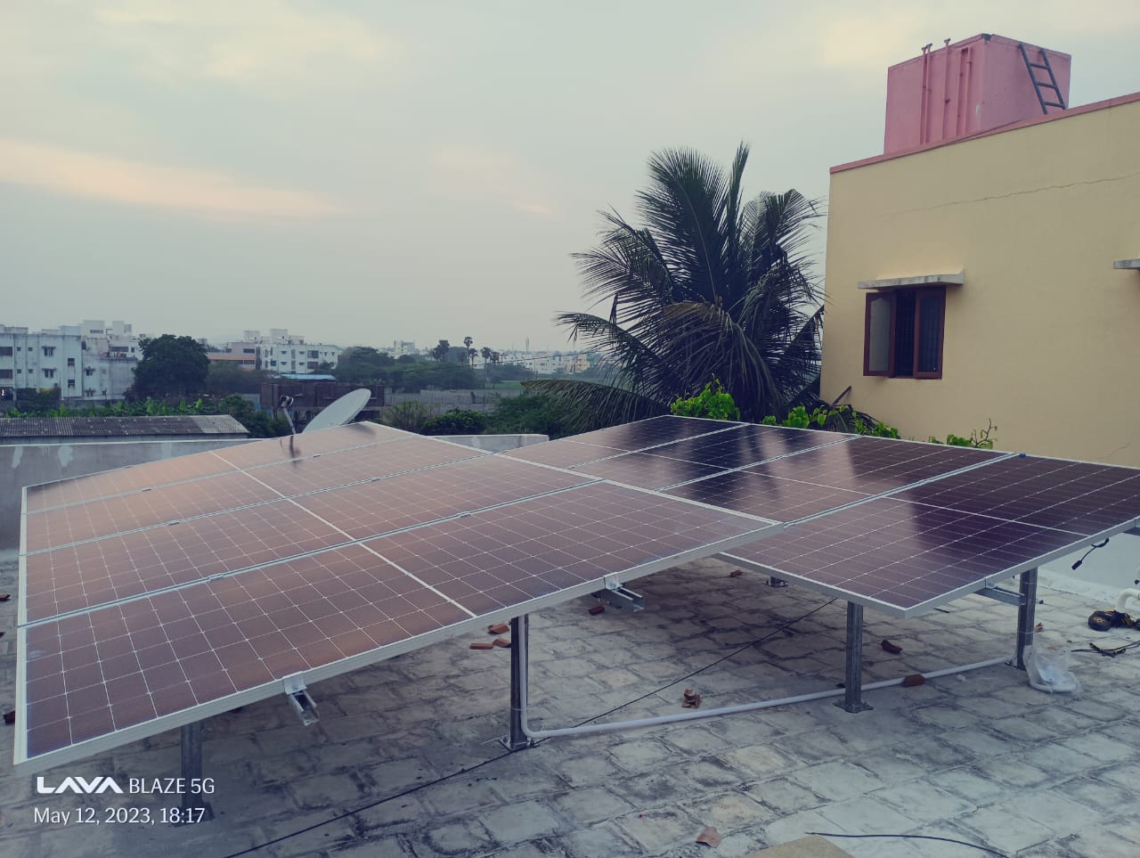 GI Mounting Structures for Solar