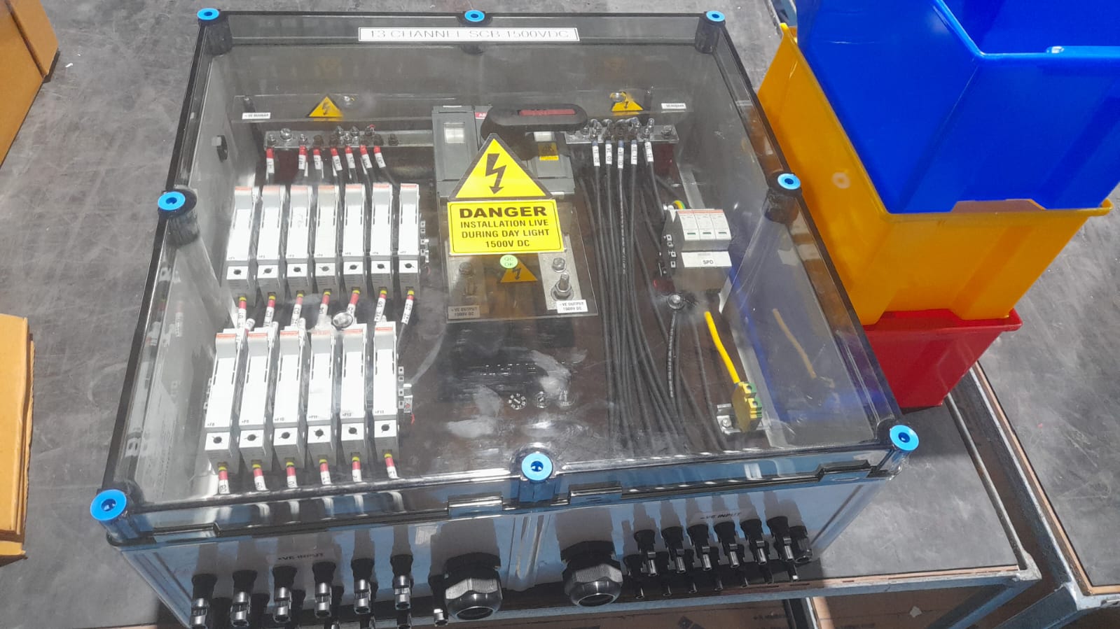 DC MCBs and Solar Combiner Box